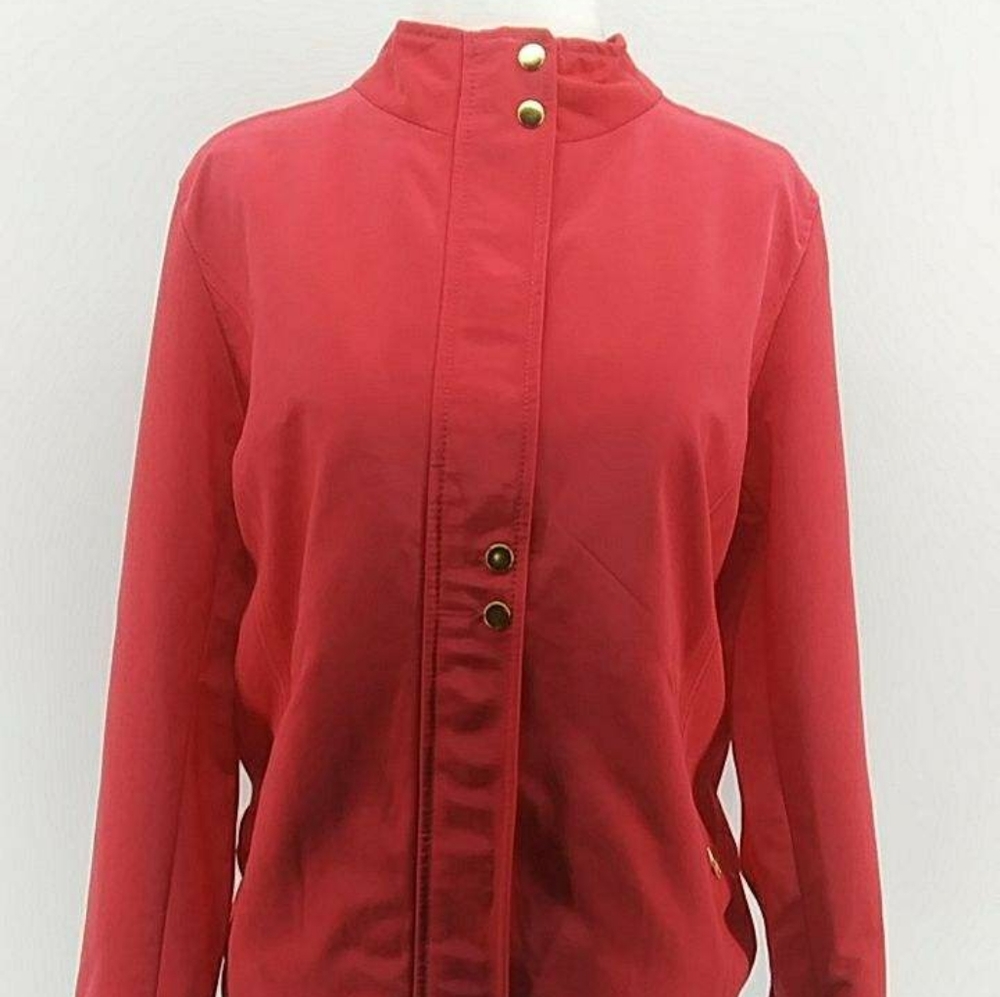 NWT crown & ivy hot pink jacket size M